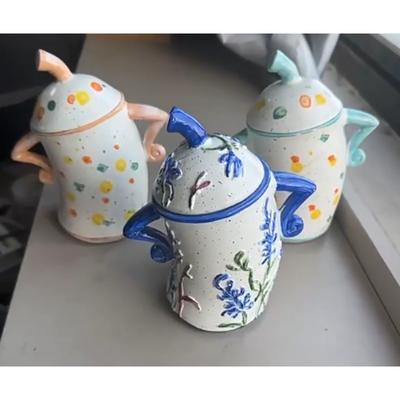 1PC Jar with Attitude Cross Waist Jar Independent Station Resin Crafts