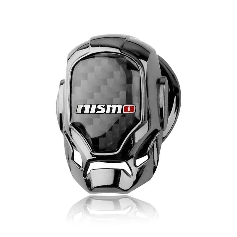 COAUXI1 Car One-Click Start Buttons Protective Cover Decoration For Nissan Tiida Sylphy Teana X Trail T30 T32 Almera Qashqai J10 J11