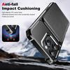 ZM11 For iPhone 16 Pro Max Case Card Slot Kickstand PU+TPU Phone Cover