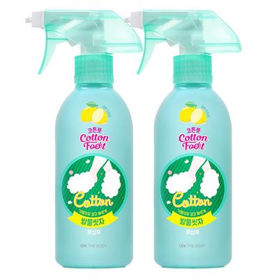 Cotton Foot Wash Your Feet Foot Shampoo Lemon Mint Fragrance, 1 Piece, 2 Pieces, 385ml