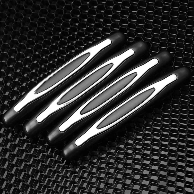 

New New 4PCS Car Door Anti-collision Bumper Strip Guards Side Protector for Volkswagen GOLF 5 Tiguan Polo Golf 6 Golf 7 Jet