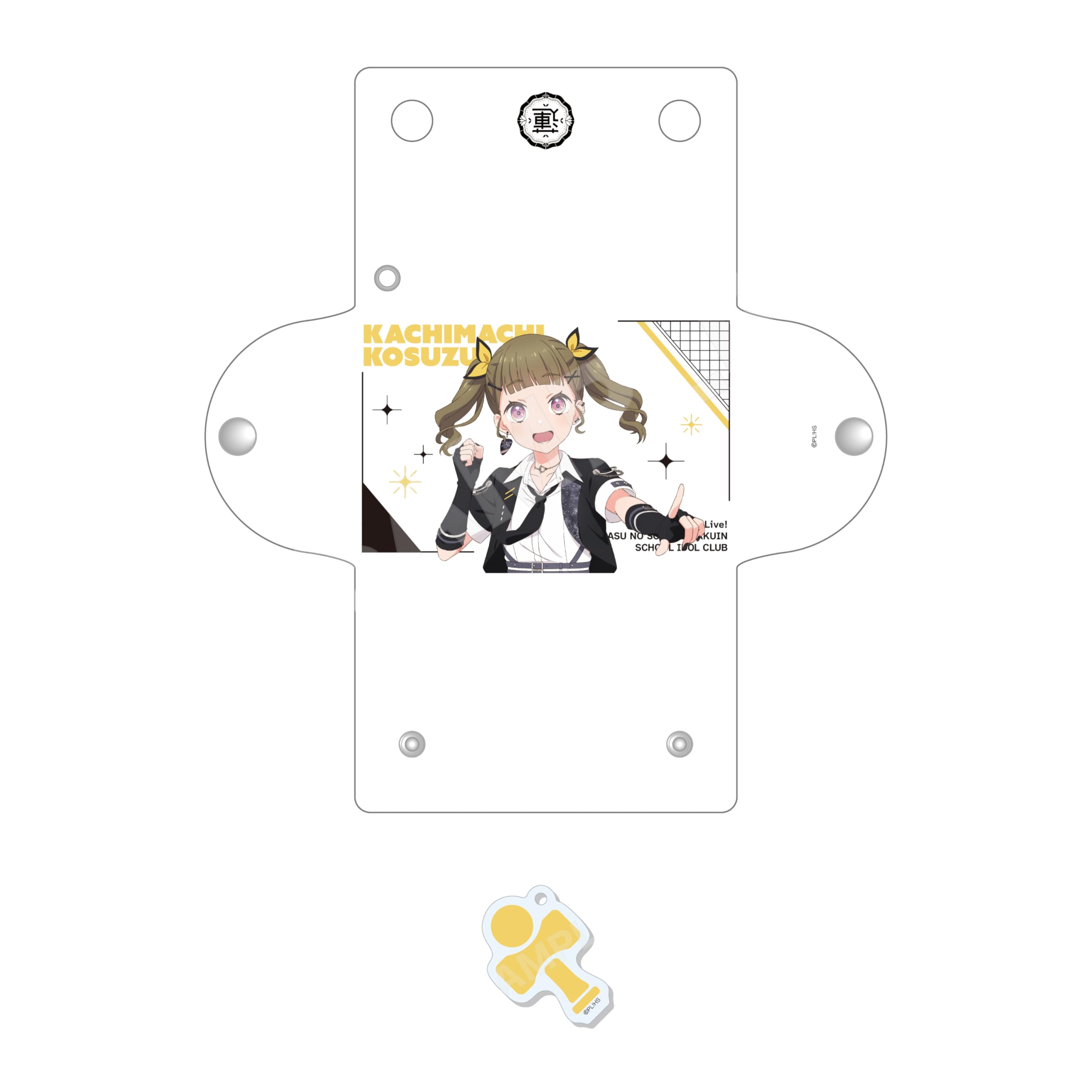

Love Live Hasunozora Girls Academy School Idol Club E Atsumachi Kozuru Clear Multi-Case with Charm