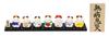 Seven Lucky Gods Figurine Ceramic Hotei Height Original Wooden Tag Included As a Free Gift Decoration Maneki-neko (beckoning Cat) - -