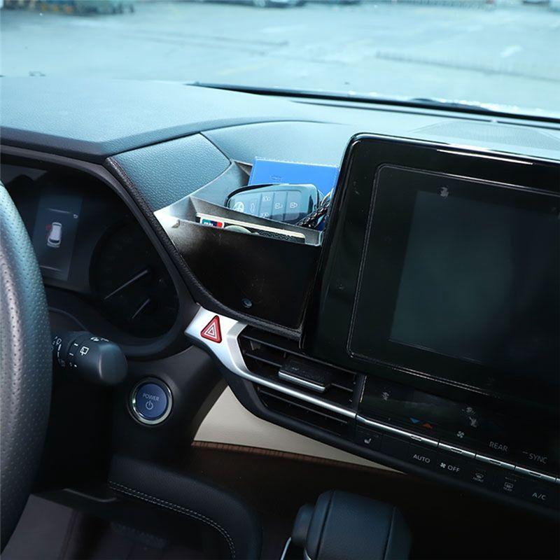 XXR-For Toyota Sienna Granvia - Central Control Air Outlet Storage Box Organizer Tray Interior Accessories