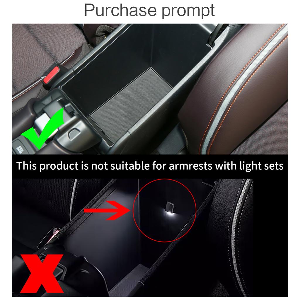 Úložný box do centrální loketní opěrky pro Honda ZR-V HR-V 2025 US verze Organizér do středové konzole Interiérové příslušenství