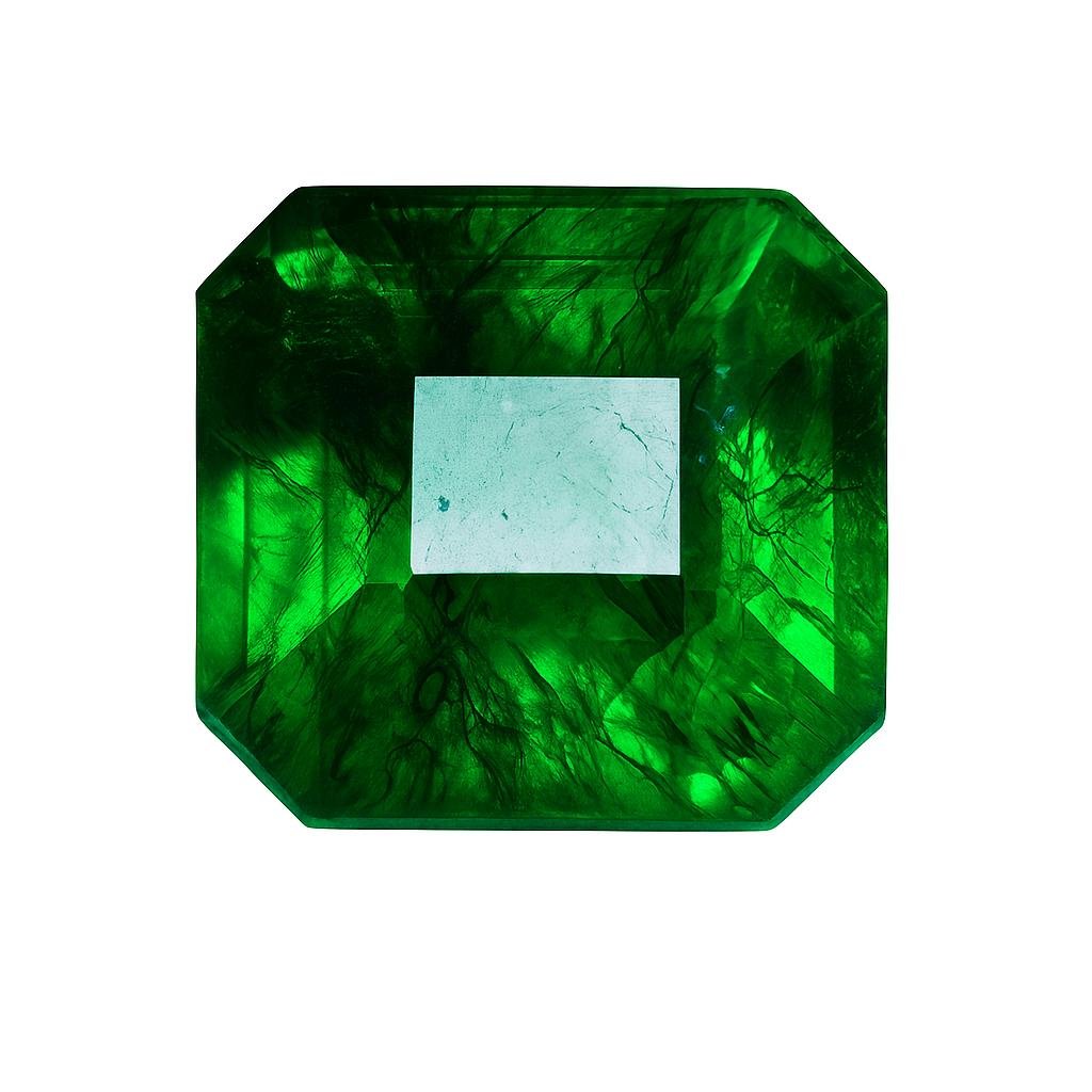 Natural Emerald Green 7.84 Ct Emerald Cut CERTIFIED Loose Gemstone S-1547