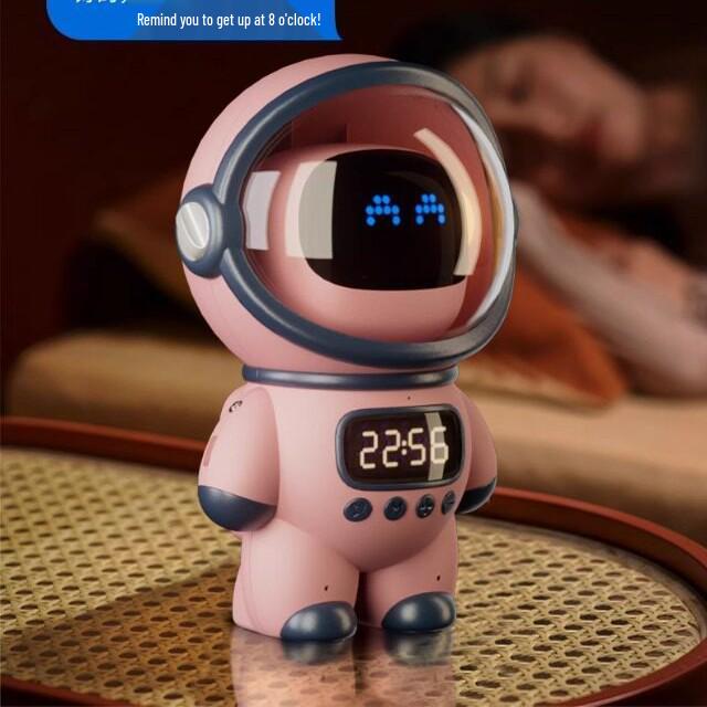 Smart AI Voice Robot Speaker: Children's Alarm Clock & Gift