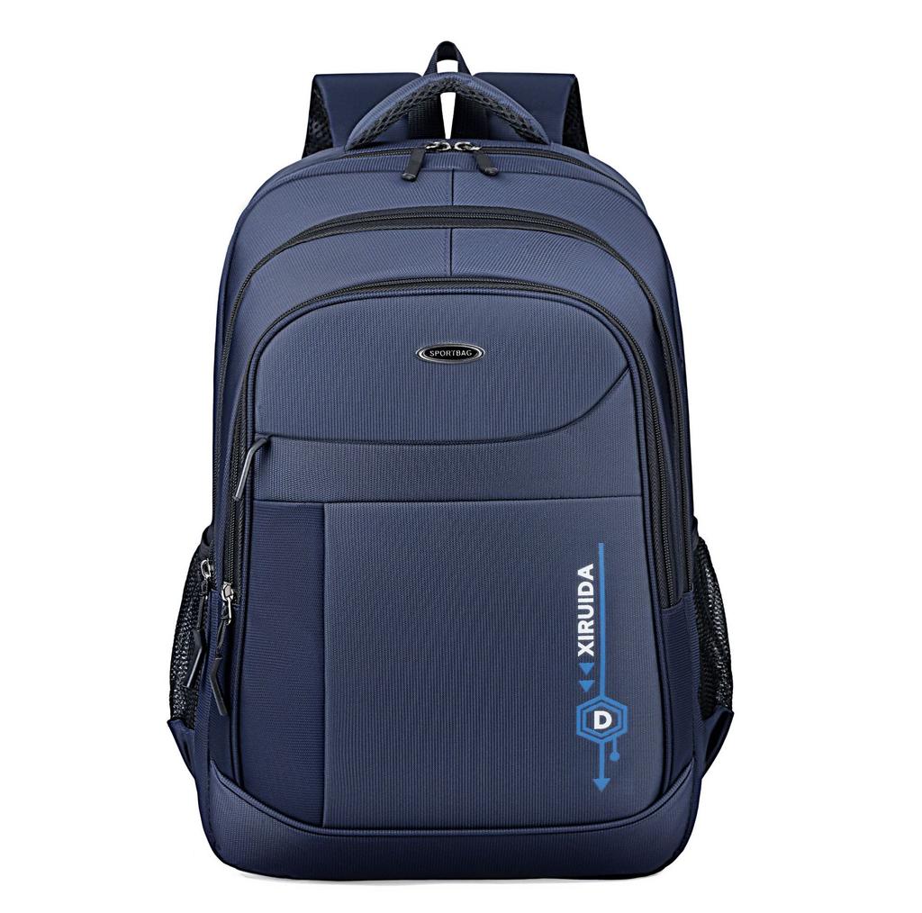 New Men's Backpack Simple Fashion Large Capacity Shockproof Business Computer Bag Commuter Travel
