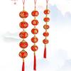 Traditional New Year Red Lantern String Chinese Style Spring Festival Supplies  Lantern Festival