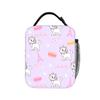 Maries Cat Insulated Lunch Bags Cooler Bag Reusable,Meal Container Cute Kitten Anime Large Tote Lunch Box Food Bag