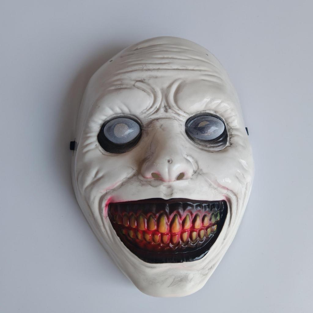 Halloween Devil Smile Mask: Funny Prank Party Prop for Ghost Festival
