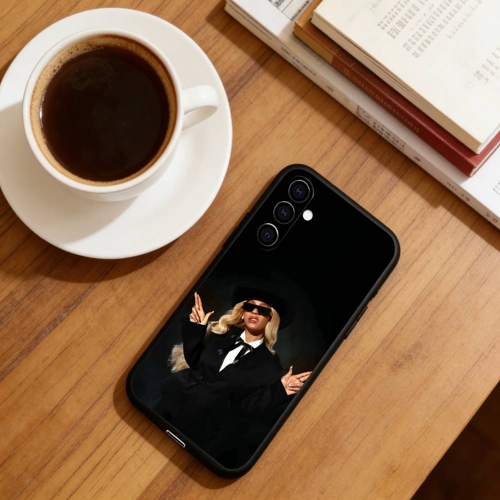 Singer B-BeyoncE Phone Case For Samsung Galaxy A73,A72,A71,A70,A53,A52,A51,Others Soft Black Cover Samsung a11