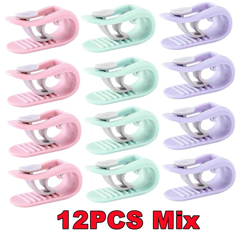 12-1PC Comforter Fixing Clip Sleep Anti-escape Devices Quilt Holders Quilt Corner Clips Clothespins Clothes Pegs Bed Seat Hook