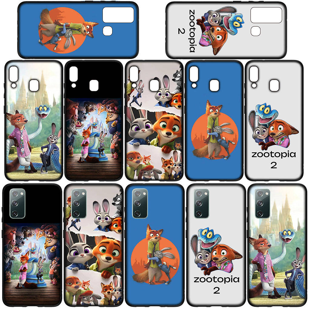 for iPhone 17 16 15 Xiaomi Poco F7 F8 X7 C85 C75 C71 M8 Redmi Note 14 13 12 11 Pro Max 14C 13C 15C A3 A4 Phone Case Kawaii Garys Nick Zootopias 2 Judy