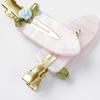Eireve ROSE GARDEN HAIR CLIP SET (MARBLE PINK/2PCS)