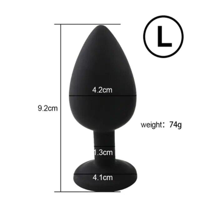 Prostate Massager Anal Butt Plug Anus Expandable Bdsm Bondage Sex Buttplug Erotic Accessories Bullet Vibrator Sex Toys For Woman