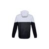 Under Armour Recover Legacy Colorblock Zip Hoodie Long Sleeve Jacket Men Tops Black 1353370-100