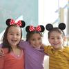 Mouse Ears Solid Bow Ears Headband for Birthday Party Supplies and Mouse Themed Costume Cosplay Decoration