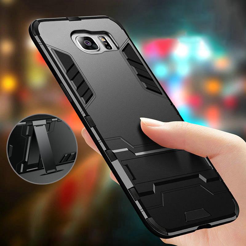 

Гибридный 2 В 1 случае для Xiaomi Redmi 9A Note9 Pro для Samsung M01 M31 для Huawei Honor 9A Мода Броня Hard Cover с Kickstand