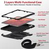 Shockproof IPad Air Pro Case With Cushion Hand Strap Kickstand 10.2 10.5 11 12.9 Inch Tablets