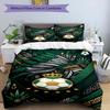 3pcs Duvet Cover Set (1*Duvet Cover + 2*Pillowcase, Without Core), Club Santos Laguna Print Bedding Set, Bedroom Decor, All‑Season, Birthday Gift