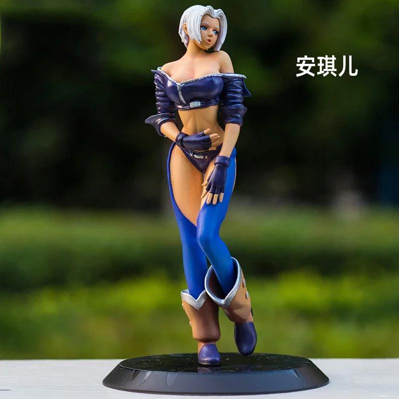 THEKINGOFFIGHTERS Action Figure Kyo Kusanagi Iori Yagami Mari Angel Game Model Ornament Toys Children Gifts