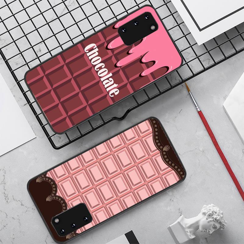 

Шоколадный чехол для телефона Samsung S10 21 20 9 8 plus lite S20 Ultra 7edge