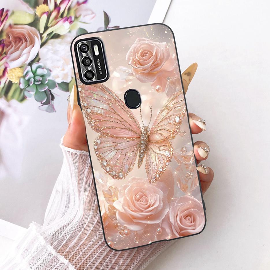 For ZTE Blade A7s 2020 Case A7020 Cute Lion Fashion Painted Cover Soft TPU Matte Phone Case For ZTE Blade A7s 2020 BladeA7s Bags