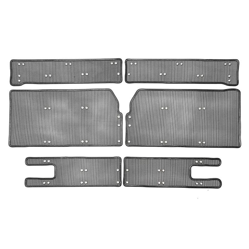 BHB1 Front Grille Insect Screening Mesh Insert Net Protection Decor Cover Trim For Great Wall GWM Haval H9 2024 2025 Car Accessories
