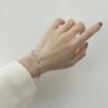 Chain Bracelet for Men Women Cuban Link Chain Bracelet Unisex Alloy Bracelet Jewelry for Daily Wear Party Accessory