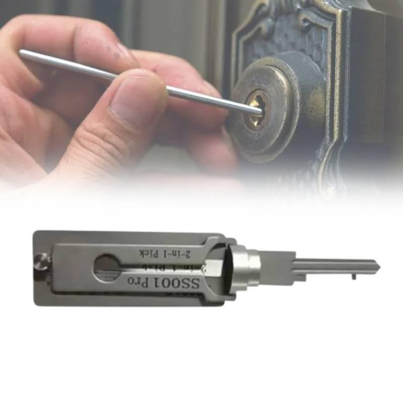 Lishi Ss001 Sc1 Kw1 Přesný Manuální Nástroj Dva v Jednom Opravná Sada Pro Automobilové Použití