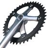 Aluminum Alloys Cranks Suit Durability Bike Crankset Bottom Brackets Cranks for Mountain Biking Event