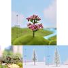 Exquisite Mini Tree Decoration Ornament For Enchanting Micro Landscape Crafts