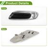 Compatible with HOPESPANNER Mini No.63137298347 Side Marker Light Cover Waterproof White Blinker Corner Parking