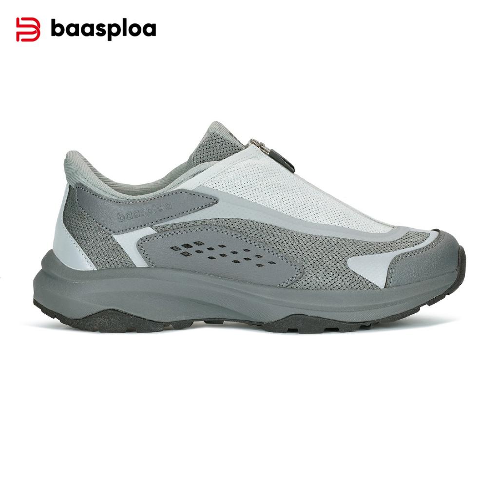 BAASPLOA Men's Outdoor Hiking Boots Hiking Shoes Men's Rotating Buckle Lightweight Non-slip Men's Outdoor Brand Men's Shoes Winter Upgrade Thickened