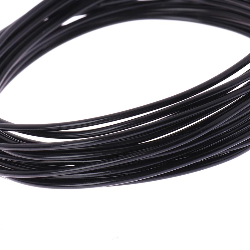 Bonsai Wires Anodized Aluminum Bonsai Training Wire Total 16.5 Feet (Black)