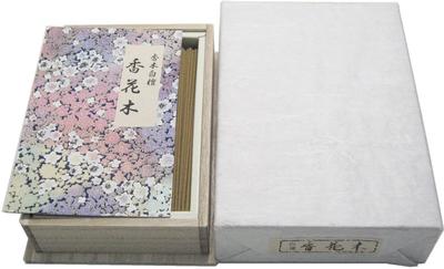 Item with Gift Awaji Baikundo Incense Sandalwood Incense Flower Paulownia Old Mountain Sandalwood Natural Incense Stick New Bon Festival Mourning