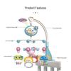 Multifunctional Rotating Music Crib Mobile – Soothing Toy for Newborns
