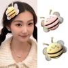 3D Cartoon Honeybee Side Pin Hair Clip Girl Hair Style Tool Antislip Hair Decors