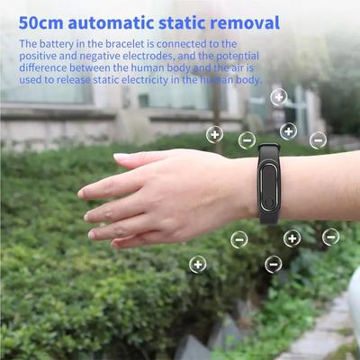 Pulsera antiestática para coche Pulsera de electricidad estática inalámbrica ajustable