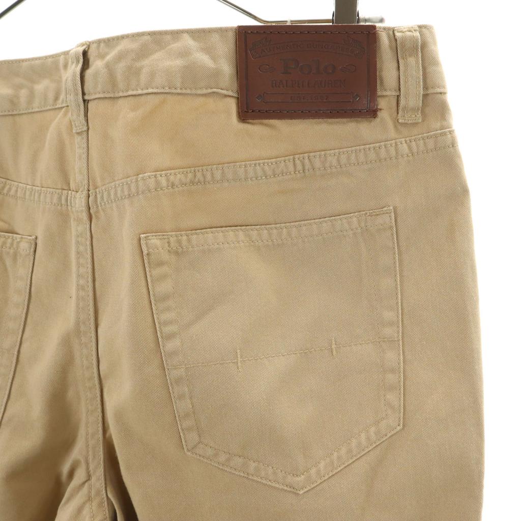 unused POLO RALPH LAUREN Straight pants 20 beige Kid's Used