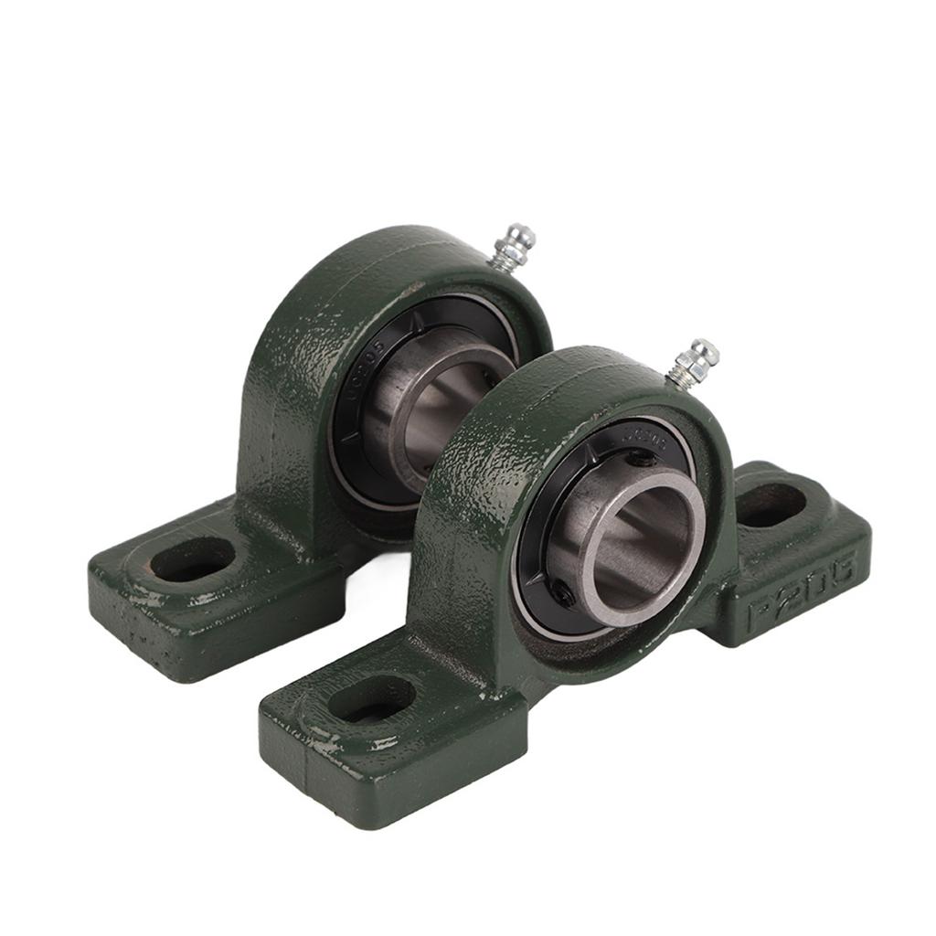 2 Pcs UCP205 25mm Self Alignment Pillow Block Bearing Mounted Unit Bearing
