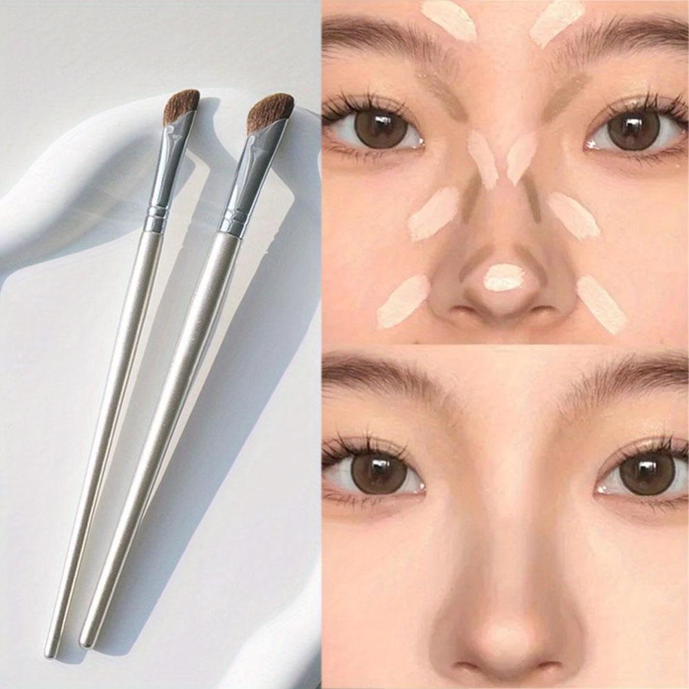 1Pc Nose Contour Brush Nose Contour Brush Angled Makeup Smudge Contour Brush Shadow Angled Makeup Brushes