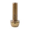 Skrutky na riadidlá bicykla Farebná oceľ M5/6x20MM MTB bicykel Riadidlá Predstavec Podložky Skrutky V Skrutky