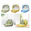 Small Animal Silkworm Habitat Cage Plastic Spacious Terrarium for Classroom Science Project and Outdoor Use