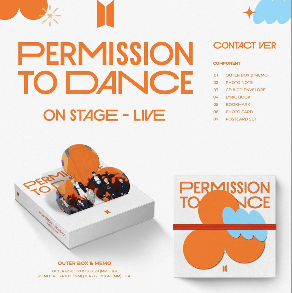 Date de naissance (Avantage de précommande) BTS - PERMISSION TO DANCE ON STAGE - Live