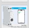 ZigBee Tuya Smart Circuit Breaker with APP Control, Timing, Metering, Overcurrent/Overvoltage Protection, and Alarm Air Switch