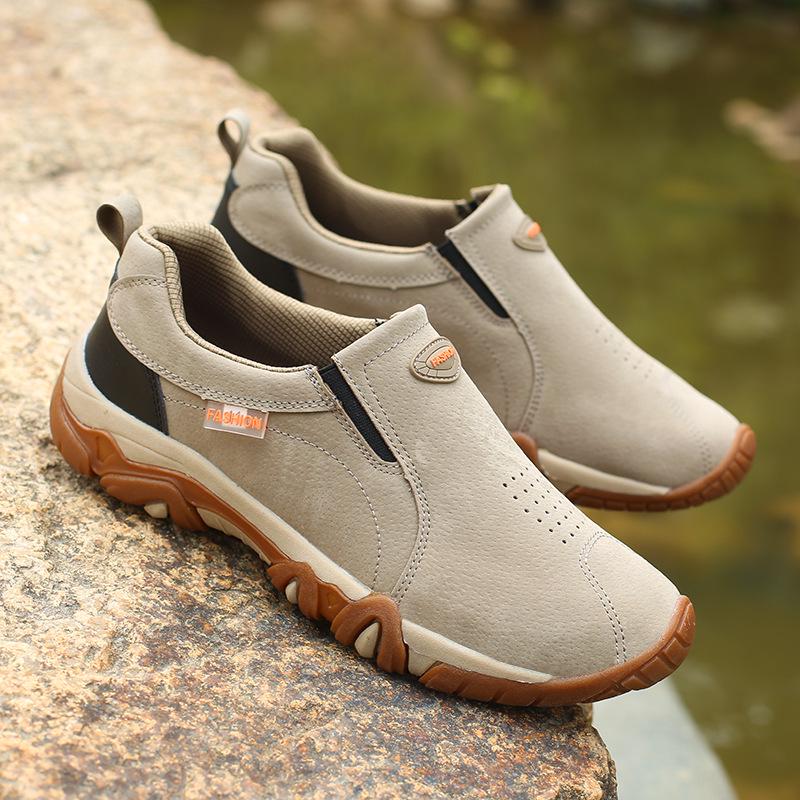 Men's Autumn and Winter Low-top Hiking Shoes Snow Outdoor Hiking Shoes