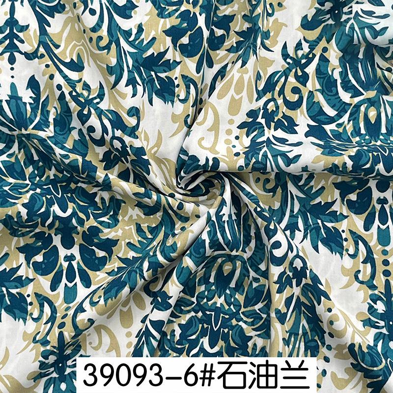 By Meter Quality Viscose Poplin Fabric Vintage Geometric Floral Birds Bohemian Patchwork Rayon Material Wholesale