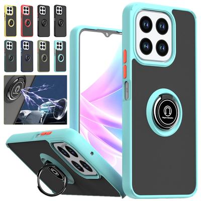 Armor Matte Case For Honor X7c X5b Plus X6b X8b X7b 5G Cover Ring Magnetic Stand Holder Shockproof Coque Fundas
